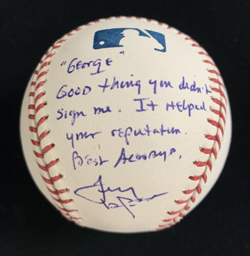 Tony LaRussa A’s Cardinals SIGNED Official ML Baseball w/ inscription & Hologram