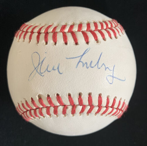 Jim Lonborg Red Sox Phillies SIGNED Official NL W. White Baseball w/ hologram