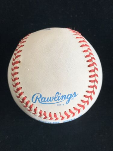 Ewell Blackwell Reds Yankees SIGNED Official AL Bobby Brown Baseball w/ hologram