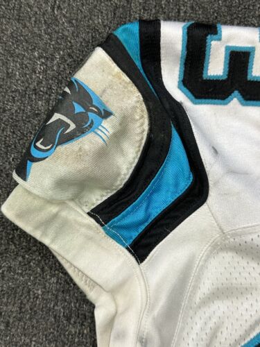 c 2012 Kelvin Benjamin Carolina Panthers GAME USED NFL Football Jersey #13 USE!