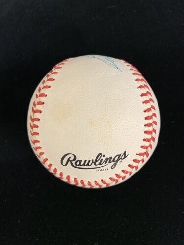 Eddie Mathews Milwaukee Braves SIGNED Official NL W. White Baseball w/ hologram