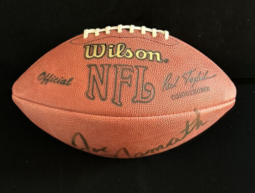 Joe Namath New York Jets HOFer SIGNED Full-Size NFL Football w/ hologram