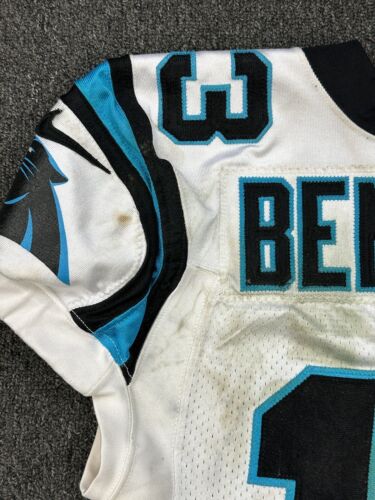 c 2012 Kelvin Benjamin Carolina Panthers GAME USED NFL Football Jersey #13 USE!