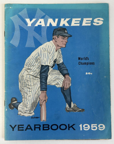 1959 Jay Publishing New York Yankees Yearbook