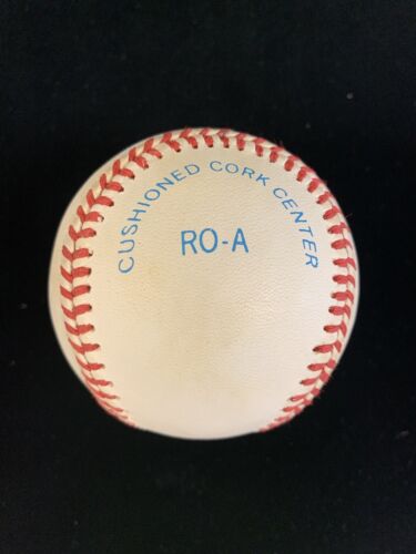 Roy White New York Yankees SIGNED Official AL Bobby Brown Baseball w/ hologram