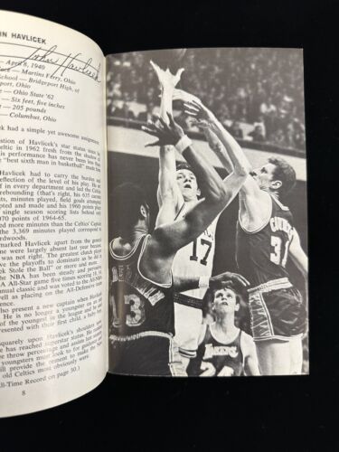 Original 1970-71 Boston Celtics NBA Basketball Yearbook / Media Guide