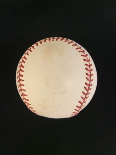 Bill Monbouquette Red Sox Yankees SIGNED Official AL Baseball (stain) w/hologram