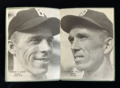 1944 Buffalo Bisons Baseball Pictorial Player Yearbook 4.75 x 6.5” RARE!