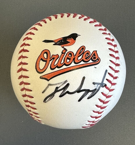 Ty Wiggington SIGNED Baltimore Orioles Rawlings Baseball w/ hologram