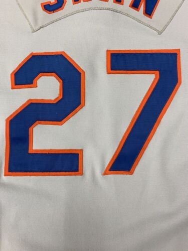 1980 Craig Swan New York Mets Game Used Road Polyester Knit Pullover Jersey #27