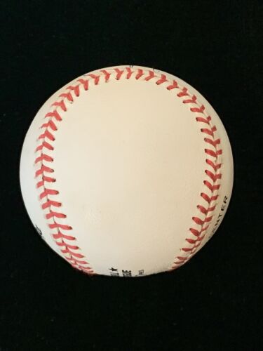 Alvaro Espinoza #20 Indians Yankees Mets SIGNED Official NL Baseball w/ hologram