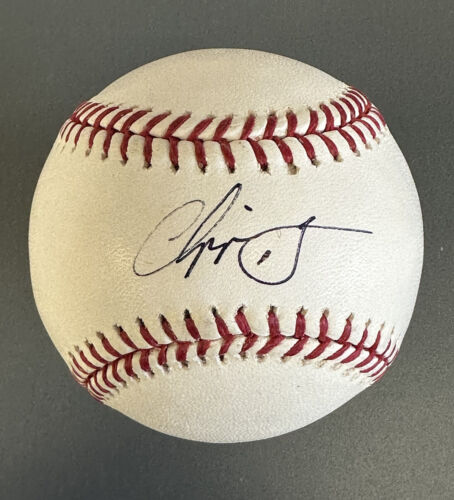 Chipper Jones #10 Atlanta Braves HOFer SIGNED Official MLB Baseball w/ hologram