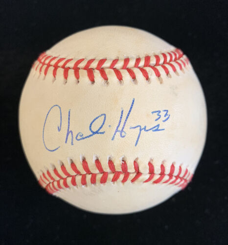 Charlie Hayes #33 1996 Yankees SIGNED Official AL Budig Baseball w/ hologram