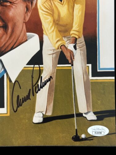 Arnold Palmer SIGNED 8x10 Golf Photo w/ JSA COA