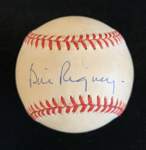 Bill Rigney Giants Angels Twins SIGNED Official NL Coleman Baseball w/ hologram