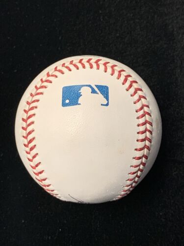 AJ Burnett #34 Marlins Pirates Yankees SIGNED Official ML Selig Baseball w/ holo