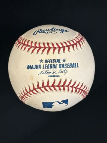 Andy Pafko Cubs Dodgers Braves SIGNED Official MLB Selig Baseball w/ hologram