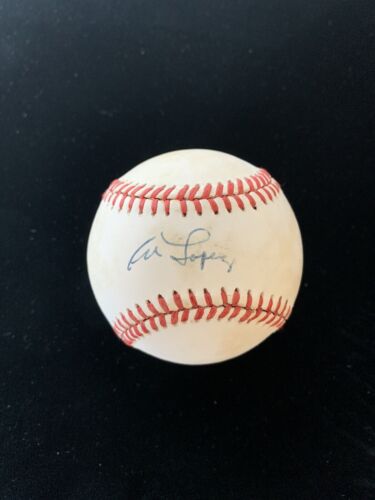 Al Lopez White Sox HOFer Signed Official American League Baseball w/ B&E Hologr.