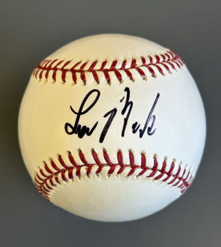 Lou Brock Cubs / Cardinals HOFer SIGNED Official MLB Baseball w/ hologram