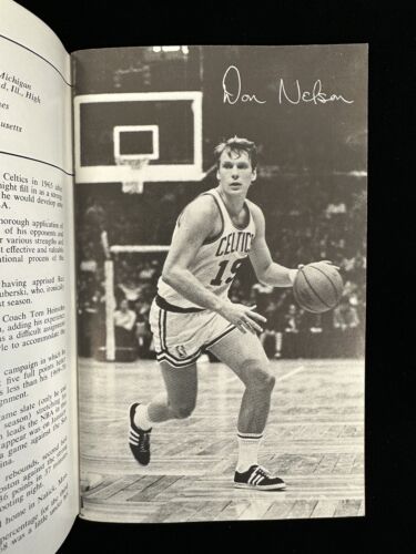 Original 1971-72 Boston Celtics NBA Basketball Yearbook / Media Guide