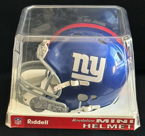 Eli Manning New York Giants SIGNED Football Mini Helmet w/ STEINER COA