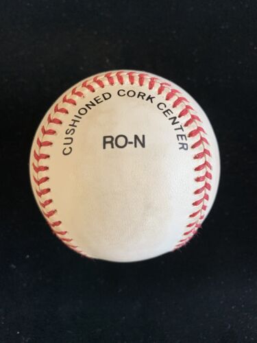 Rocky Bridges Dodgers Reds SIGNED Official NL Coleman Baseball w/ hologram