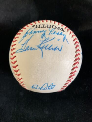 National Old Timers Classic MULTI SIGNED Baseball 16 sigs w/ Hunter Oliva Kaat