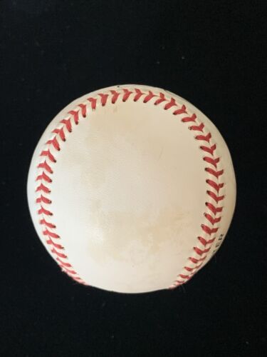 Roy Sievers Browns / Senators SIGNED Official NL W. White Baseball w/ hologram