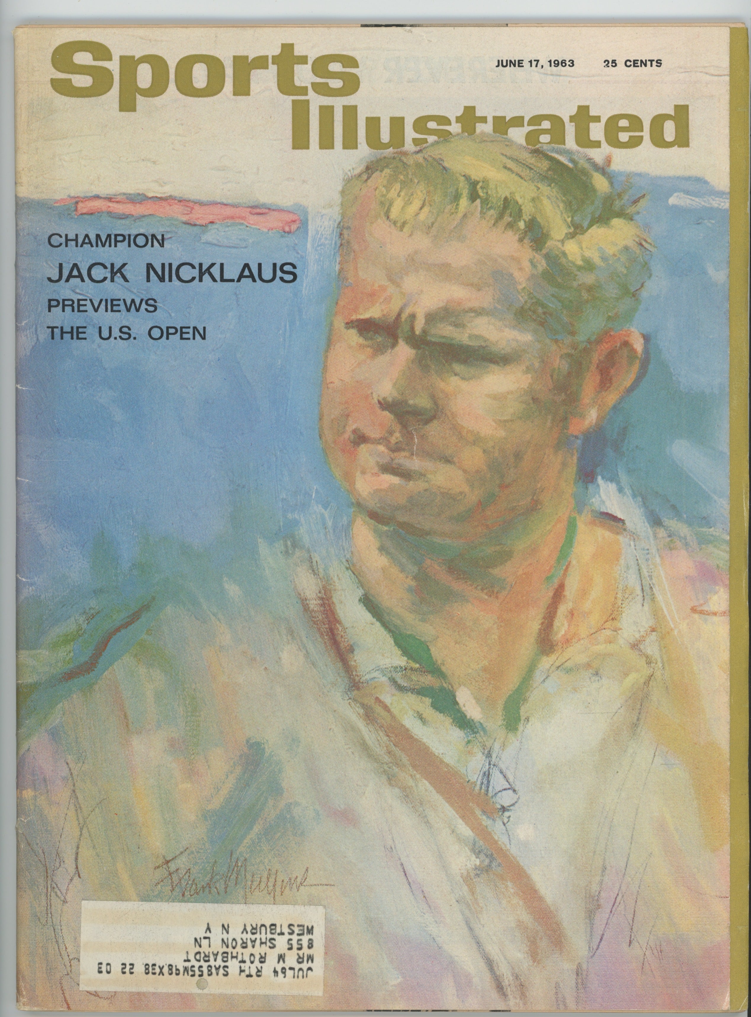 Jack Nicklaus “Champion Jack Nicklaus Previews the U.S. Open” 6/17/73 EX ML