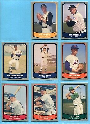 1988 & 1989 Pacific Baseball Legends Near Sets NM