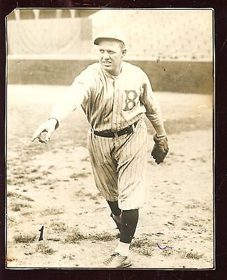 1928 National League Baseball Spitball Contest Burleigh Grimes 5 X 6 1/4 Photo