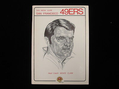 1976 San Francisco 49ers NFL Media Guide