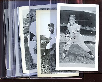 1960’s New York Yankees Black & White Photos Lot 11 Different EX/NRMT