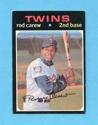 1971 Topps #210 Rod Carew Minnesota Twins Baseball Card EX inds