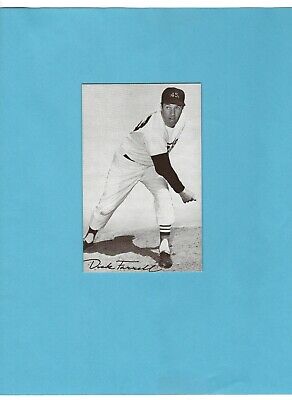 1947-66 Exhibit Dick Farrell Houston Colt 45's Baseball Card  