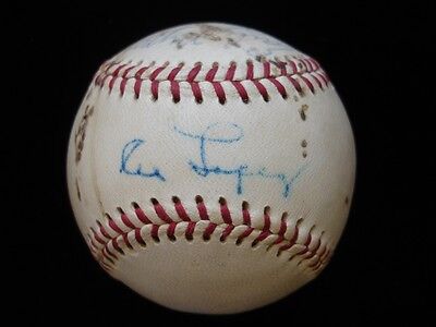 1959-64 White Sox Multi SIGNED AL Baseball w/ Lopez Wynn Cooney + Groundskeeper