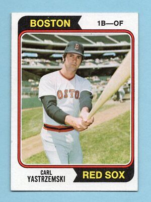 1974 Topps #280 Carl Yastrzemski Boston Red Sox Baseball Card NM