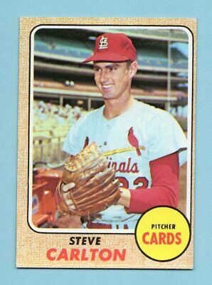 1968 Topps #408 Steve Carlton St. Louis Cardinals Baseball Card Ex/Mt o/c