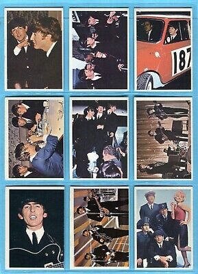 1964 Topps Beatles Starter Set Lots Color 17 Diff, Diary 23 Diff, Cards EX