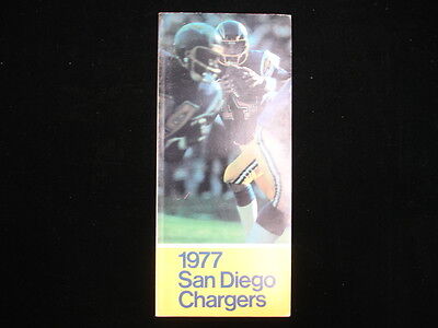 1977 San Diego Chargers NFL Media Guide