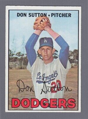 1967 Topps #445 Don Sutton Los Angeles Dodgers Baseball Card Ex/Mt     