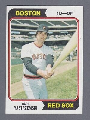 1974 Topps #280 Carl Yastrzemski Boston Red Sox Baseball Card NM 