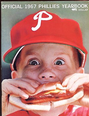 1967 Philadelphia Phillies Baseball Yearbook EX