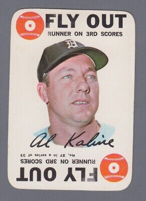 1968 Topps Game Insert #27 Al Kaline Detroit Tigers Baseball Card wrks rs 