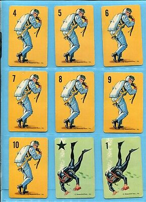 1965 G.I. Joe  Card Game 44 of 45 (missing 1) Whitman Publishing