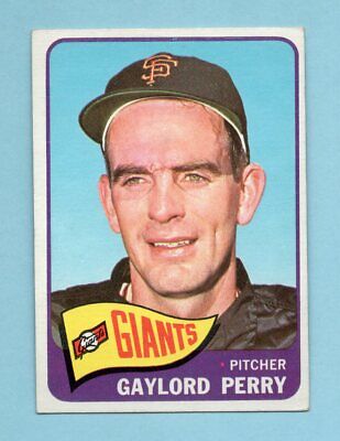 1965 Topps #193 Gaylord Perry San Francisco Giants Baseball Card EX    