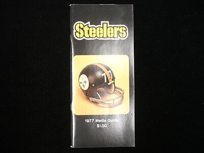 1977 Pittsburgh Steelers Football Media Guide