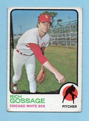 1973 Topps #174 Goose Gossage Chicago White Sox Rookie Baseball Card VG