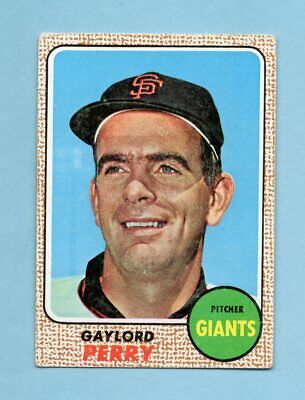 1968 Topps #85 Gaylord Perry San Francisco Giants Baseball Card VG+