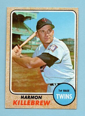 1968 Topps #220 Harmon Killebrew Minnesota Twins Baseball Card Ex/Mt   